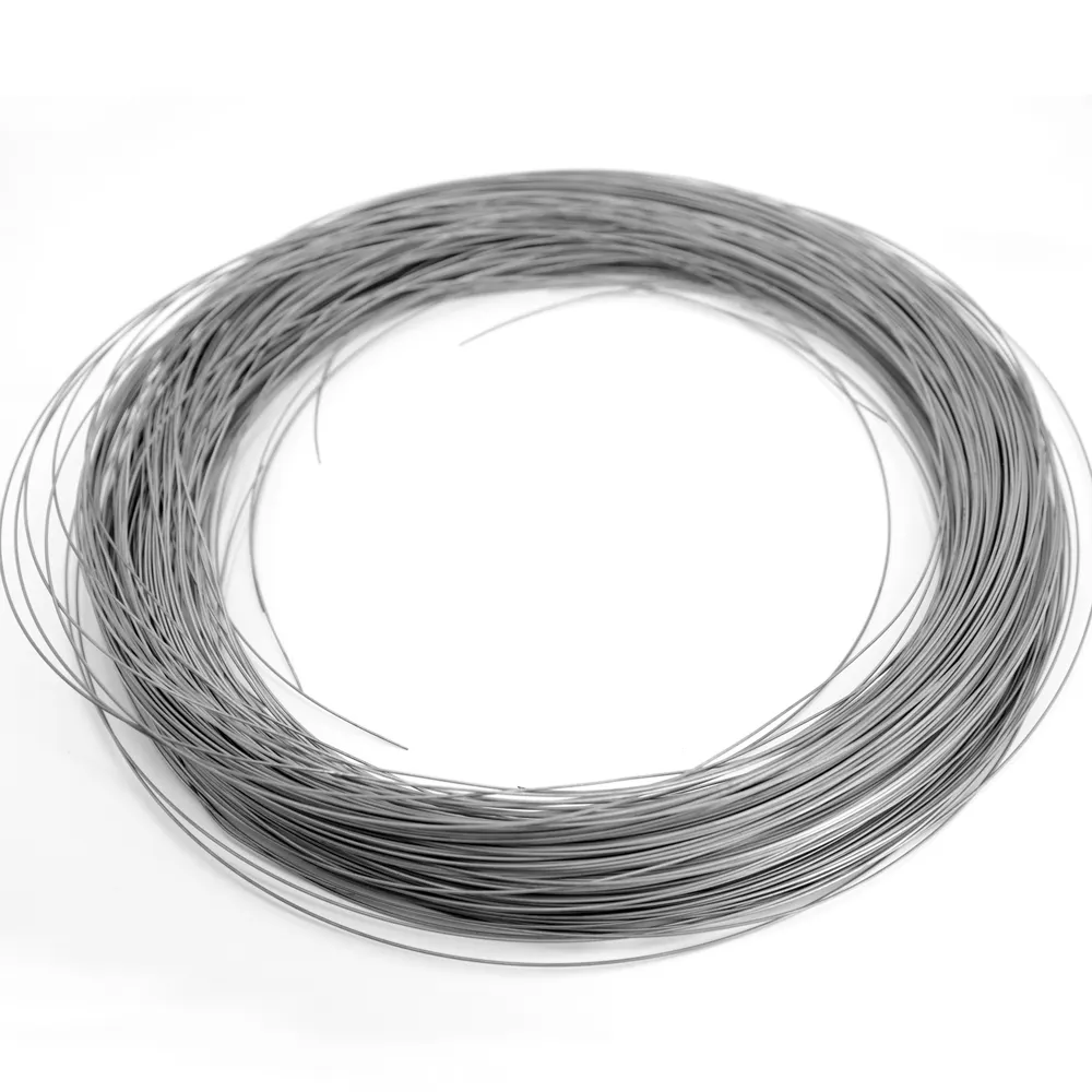Alambre de soldadura de arco de titanio, cable de resorte de bobina de titanio GR1 gr2 derecho, 5 hilos