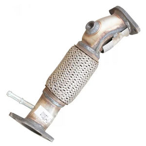 YUEYANG all'ingrosso personalizzazione ricambi Auto in acciaio inox silenziatore di scarico sezione anteriore ad alto flusso per Hyundai Sonata Kia K5 - Product Image 3