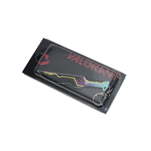 Nuevo Llavero de Metal de Aleación de Zinc con Diseño de Cuchillo Glitchpop de <span class=keywords><strong>Valorant</strong></span> de 12 cm para Cosplay - Product Image 6