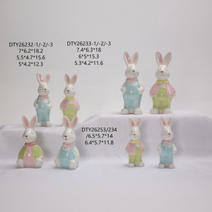 Casa de Cerámica con Forma de Huevo de Pascua, Portavelas, Linterna, Luz Nocturna, Ambiente Acogedor, Tamaño Personalizado de 6.6cm-17.5cm de Altura, Venta al por Mayor - Product Image 2