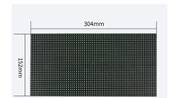 Módulo LED Programable de Doble Color P4.75 de 304x152mm para Interiores, Letrero Desplazable con Escaneo 1/16