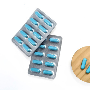 Cápsulas de Suplemento Herbal para el Bienestar Masculino, Color Azul, Fórmula Natural para Apoyo a la Vitalidad, Muestra Gratuita OEM - Product Image 1
