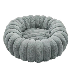 Superweiches Rundes Hundebett - Waschbare Plüsch-Haustiermatte - Tragbares Katzen- und Hundesofa-Kissen - Komfortables und Flauschiges Haustierbett - Product Image 5