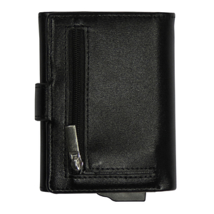 CardHoda Aluminum <b>RFID</b> <b>Blocking</b> Card Holder Short <b>Wallet</b> Unisex Minimalist Large Capacity Metal Lining - Product Image 5
