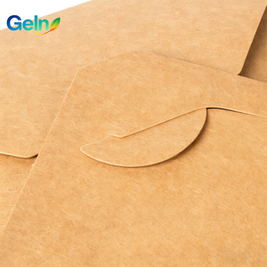 Túi đóng gói phân hủy sinh học giấy có khóa kéo dọc dây kéo đáy phẳng-Giấy cấp thực phẩm - Product Image 4