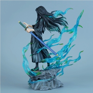 Figurine en PVC de dessin animé <span class=keywords><strong>Kimetsu</strong></span> <span class=keywords><strong>No</strong></span> <span class=keywords><strong>Yaiba</strong></span> <span class=keywords><strong>Tokitou</strong></span> Muichirou de 25 cm - Product Image 2