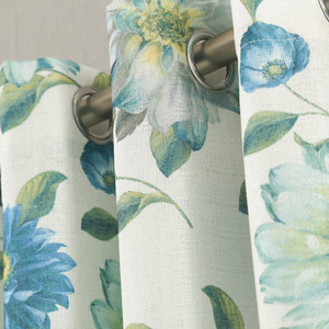 Tende Finestra Di Lusso Della Decorazione Della Tenda Pannelli di Lino Tessuto di Stampa Tende Privacy Tendaggi per La <span class=keywords><strong>Casa</strong></span> Soggiorno - Product Image 4