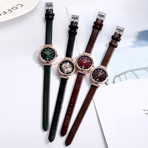 Reloj popular para mujer con diamantes incrustados, resistente al agua, moderno y casual, con calendario y movimiento de cuarzo. - Product Image 6