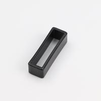 Échantillon Gratuit - Attache en Plastique Noire pour Sangle, Boucle de Ceinture en Plastique pour Collier de Chien