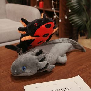 Nouvelle conception, 6 <span class=keywords><strong>couleurs</strong></span>, peluche super douce brodée en forme d'<span class=keywords><strong>axolotl</strong></span>, jouet en peluche 45/80 cm, cadeau anti-stress - Product Image 6