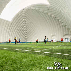 Grande Campo da Calcio Gonfiabile Moderno, Tenda Sportiva Aerea Tipo Yurt in <span class=keywords><strong>Materiale</strong></span> <span class=keywords><strong>PVDF</strong></span>, Facile da Installare - Product Image 5