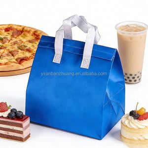 Sac isotherme portable OEM écologique personnalisé, sacs de courses durables pour la livraison de repas et usage industriel alimentaire - Product Image 1