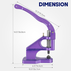 ידני רב תכליתיים הצמד כפתור מכונת יד עפעף לחץ מכונה כפתור ג 'ינס הצמד ידנית - Product Image 3