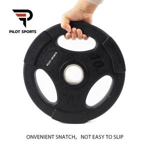 Plaques de <span class=keywords><strong>poids</strong></span> en PVC TPU avec poignées à trois trous pour pilotes de sport Plaques de <span class=keywords><strong>poids</strong></span> pour équipement de fitness - Product Image 6