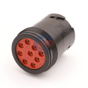 9 broches HD-14-9-1939P noir boîtiers de connecteurs circulaires de haute qualité connecteur d'origine connecteur de <span class=keywords><strong>voiture</strong></span> - Product Image 2