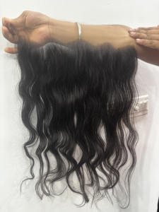 Extensiones de Cabello Frontales con Diferentes Texturas, Tamaño 13*5, Extensiones de Cabello Natural, Colección de la Mejor Calidad a Precio de Mayoreo - Product Image 4