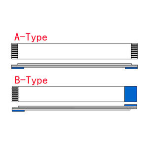 Гибкий плоский кабель высокой плотности 0,5 мм FFC, плоский ленточный кабель для принтера сканера 200 мм AWM 20624 80C 60 В VW-1 - Product Image 3