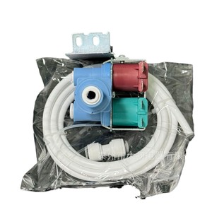 Refrigerator Water Valve W10179146 W10408179 W10445780 Electric 110-120 V <b>Plastic</b> Easy Installation <b>Kitchen</b> Accessory - Product Image 3