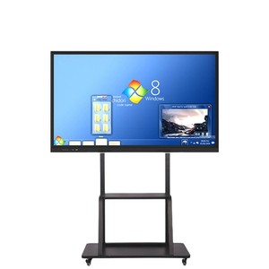 Panel Plano Interactivo Todo en Uno para Conferencias, Pizarra Digital Inteligente con Pantalla Táctil Grande y Función de Transmisión de Pantalla para la Enseñanza - Product Image 1