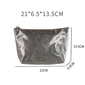 Eco-Friendly Tpu and Makeup Reusable <b>Large</b> Capacity Travel Cosmetic Organizer Waterproof Tyvek <b>Paper</b> Toiletry <b>Bag</b> - Product Image 2