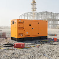 Meistverkaufter 50-70KW Geräuscharmer Dieselgenerator 50/60HZ mit Autostart, Dreiphasig für Gewerbliche Nutzung