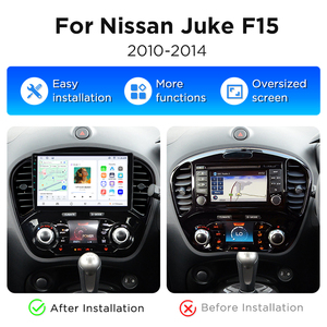 วิทยุติดรถยนต์ Junsun Carplay สำหรับ Nissan Juke YF15 ปี 2010-2014 ไม่มีหน้าจอ OEM ระบบอัจฉริยะในรถยนต์ ระบบนำทาง GPS Android มัลติมีเดีย - Product Image 2