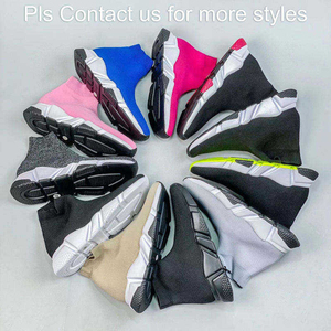 Chaussures de marche respirantes et antidérapantes tendance, baskets décontractées de marque, chaussures chaussettes de créateur pour hommes, baskets rehaussantes d'été - Product Image 6