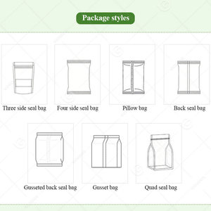 Machine d'emballage automatique pour bâtonnets de sucre de 1 kg, bonbons gélifiés de 250 g, 500 g, 1000 g, 250 g à 1 kg, ligne d'emballage et de conditionnement de céréales - Product Image 5