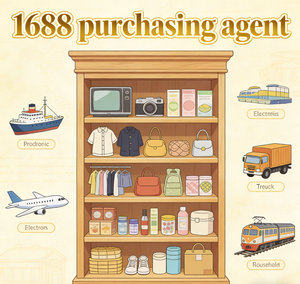 ตัวแทนจัดหาสินค้ามืออาชีพจากจีน 1688 บริการช้อปปิ้งออนไลน์ ประสบการณ์กว่า 10 ปี ค่าคอมมิชชั่นต่ำ รับออเดอร์ขนาดเล็ก บริการ DDP - Product Image 1