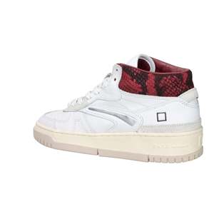 D.A.T.E. Zapatillas Deportivas Blancas para Mujer, de Cuero, con Plataforma Alta, Estilo Casual - Product Image 3