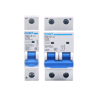 Interruptor de Aire NB1Z-63 2P C50A para Automóviles, 10A-63A 6kA 250V PA66, Interruptor Automático MCB de Cobre - Product Image 1
