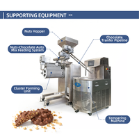 LST Multifunctionele Chocoladecluster Machine Chocoladeafzetmachine voor het maken van fruit, noten & biscuits met hoge prestaties