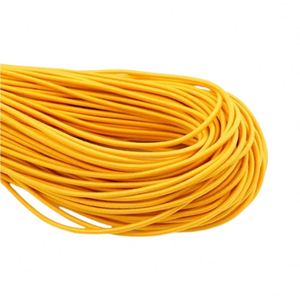 High Tension 1.5-3mm Polyester Exercise Spandex Thailand Latex Elastics-rope Phone Elastic <b>Cord</b> Loop Stretch <b>Pull</b> Rope - Product Image 3