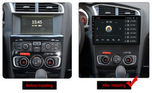 Upsztec Autoradio Stéréo Multimédia Lecteur Vidéo Android pour <span class=keywords><strong>Citroen</strong></span> C4 2 B7 2012 2013 2014 2015 <span class=keywords><strong>2016</strong></span> Navigation GPS Carplay - Product Image 3