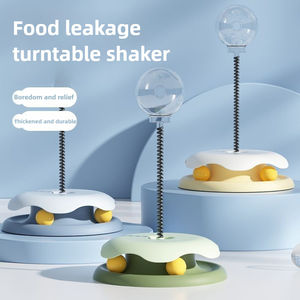 Hot Sale Eco-Friendly Plastic <b>Treat</b> Dispenser Spring Leak Food Slow Feeder Interactive <b>Cat</b> Toy <b>Ball</b> for <b>Cats</b> - Product Image 5