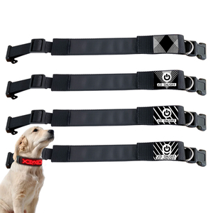 USB Rechargeable Waterproof LED Light up Pet Cat <b>Dog</b> <b>Collar</b> Glowing Night Walking Pet Leash Adjustable Reflective Safety <b>Collar</b> - Product Image 3
