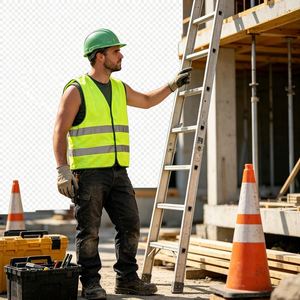 Gilet de sécurité réfléchissant haute visibilité en polyester pour travaux routiers, vêtement de travail public, gilet de signalisation très vendu - Product Image 1
