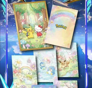 Collection de cartes Pokémon LINGXI Culture, jouets, cartes à collectionner rares, cartes à échanger en papier, boîte mystère pour enfants, divertissement familial - Product Image 5