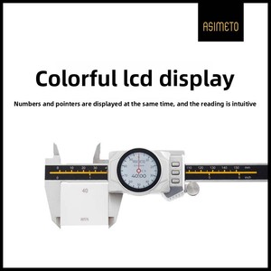 ASIMETO Série 305, calibre numérique de type pointeur en acier inoxydable de haute qualité, étanche IP67, électronique - Product Image 2