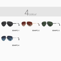 Nouvelles lunettes de soleil unisexes en métal, monture carrée, lunettes de vue, monture de marque de luxe, lunettes de soleil de créateur