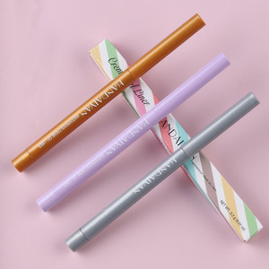 Pensil Eyeliner <span class=keywords><strong>Gel</strong></span> warna lembut tahan lama, Eyeliner Matte anti noda - Product Image 5