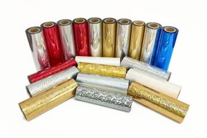 Diy PET <b>Material</b> Heat Transfer Foil Roll Toner Reactive Gold Metallic Hot Stamping Foil for Laser Printer for Paper & Fabrics - Product Image 6