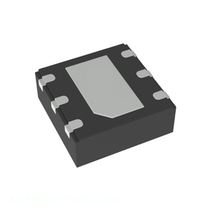 Composants électroniques de circuit intégré NCP189CMTWADJTAG 6 WDFN à contacts apparents pour la gestion de l'alimentation (PMIC) – Original - Product Image 1