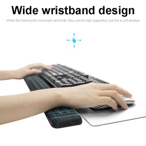 De espuma de memoria de muñeca <span class=keywords><strong>teclado</strong></span> cojín y Mouse Pad muñeca Resto de apoyo - Product Image 2