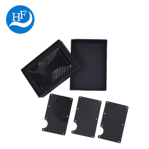 Tarjetera de fibra de carbono  tarjetero automático 3k pure de fibra de carbono - Product Image 2