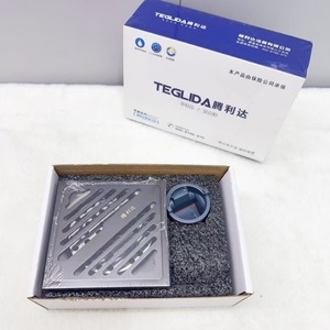 Desagüe de Piso Teglida Rectangular de 84.5mm, Antiolor y Anticorrosión, para Baño y Balcón - Product Image 1