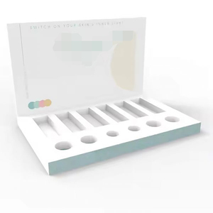 Caja de exhibición de cosméticos acrílica personalizada al por mayor de fábrica, organizador de maquillaje, vitrina de productos - Product Image 5