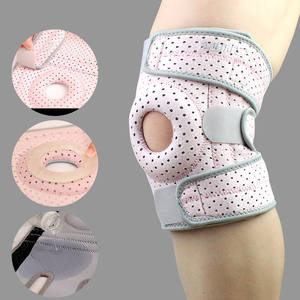 Aolikes-rodillera transpirable con estabilizadores laterales, soporte <span class=keywords><strong>de</strong></span> silicona para <span class=keywords><strong>menisco</strong></span>, ajustable - Product Image 5