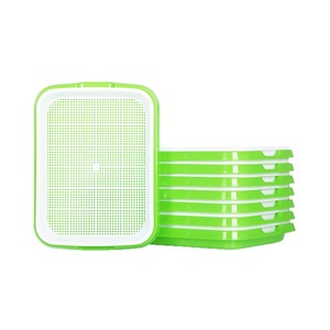 Barquettes de semis cryptées et renforcées pour légumes, pousses, hydroponie, pousses de pois, pousses de haricots et petits légumes - Product Image 3