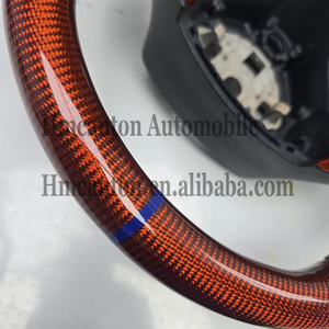 Hot New Product Carbon Fibre Perforated Leather Steering <b>Wheel</b> for Chevrolet Camaro Car Steering <b>Wheel</b> - Product Image 3